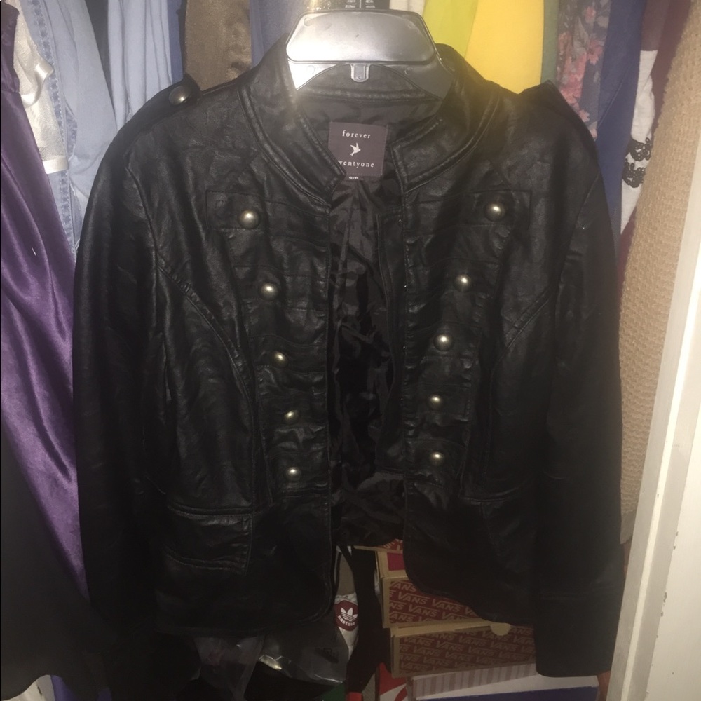 Forever21 leather jacket